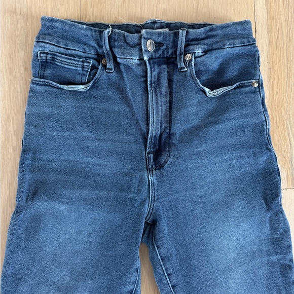 Good American Jeans Skinny Fit Distressed Medium Wash Size 4/27 - Picture 2 of 7